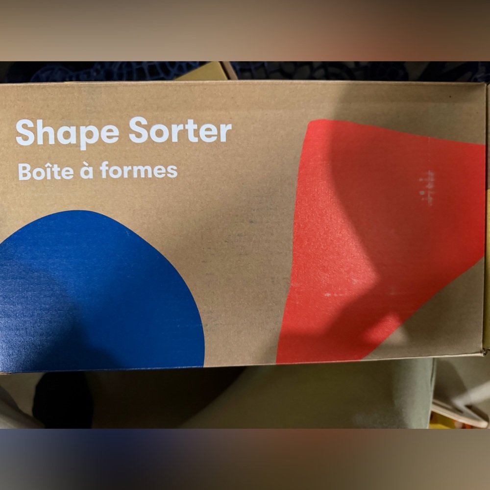 Shape Sorter Toy Box